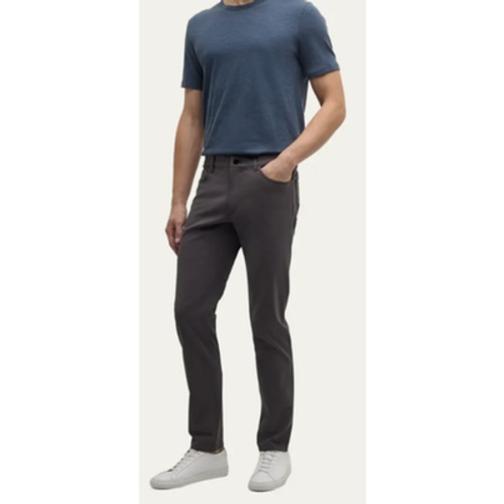 Theory Men's Raffi Slim Fit Pant in Neoteric Twill, Black, Size 36 US